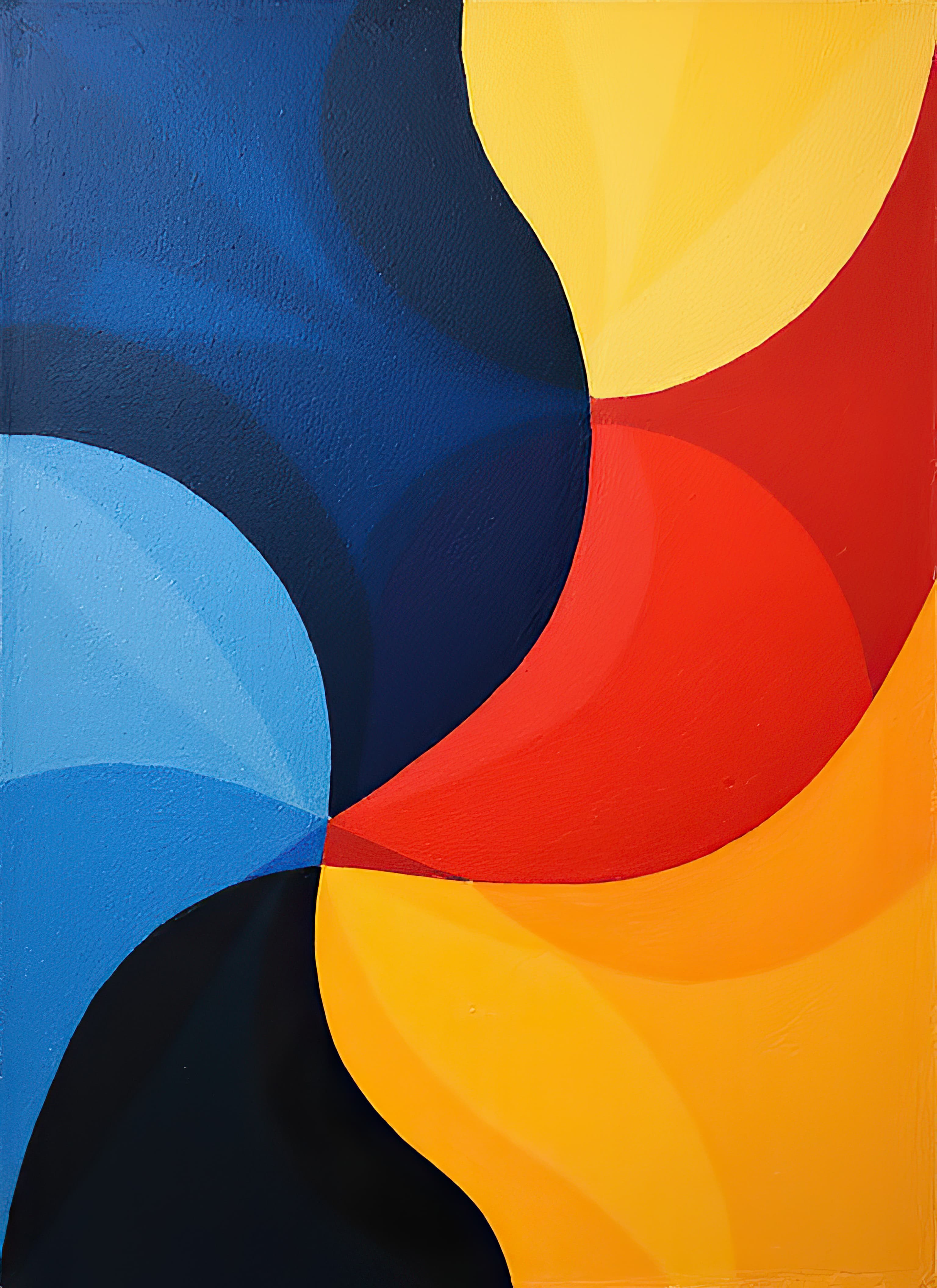 abstraktes poster