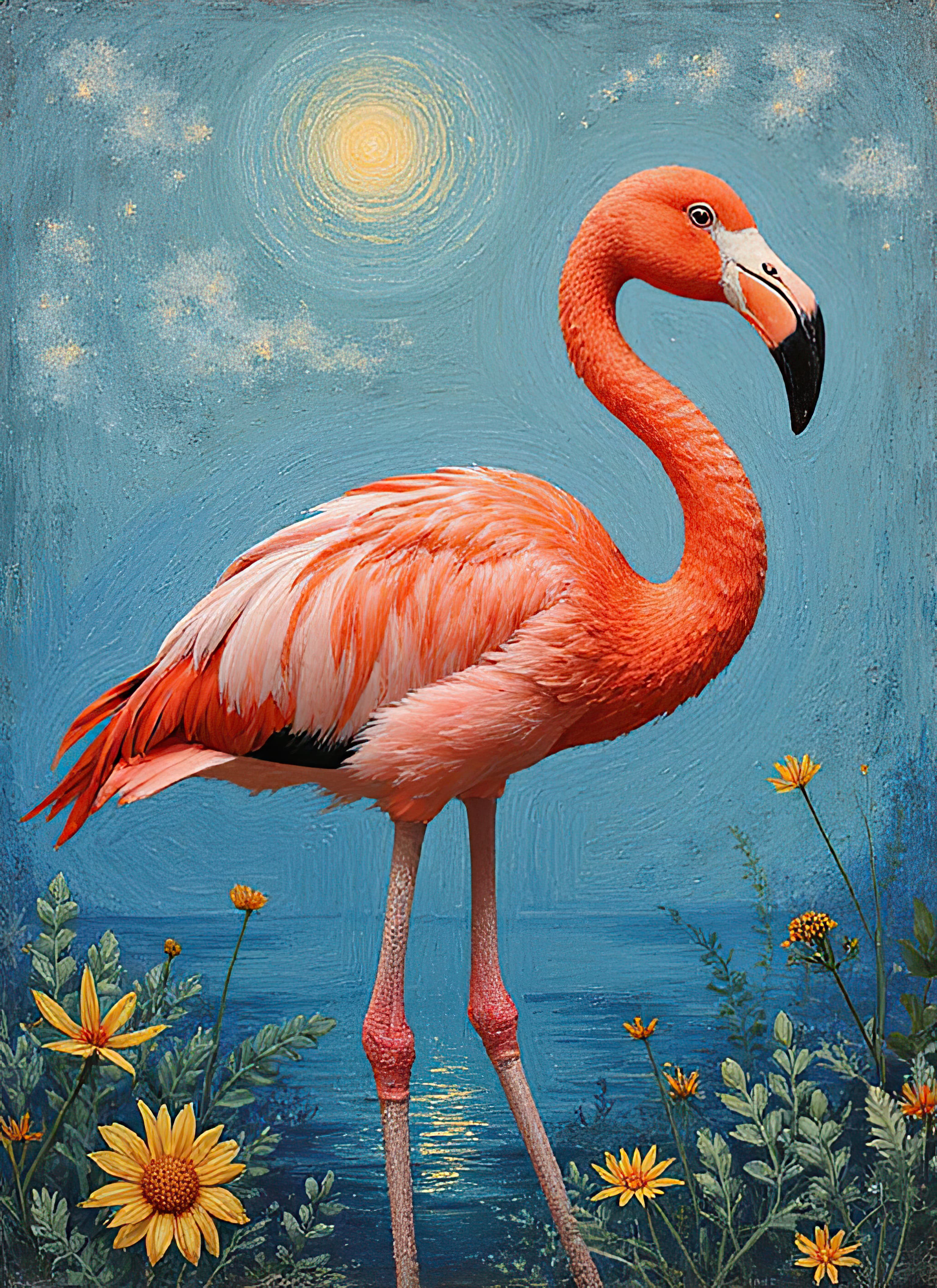 flamingo poster
